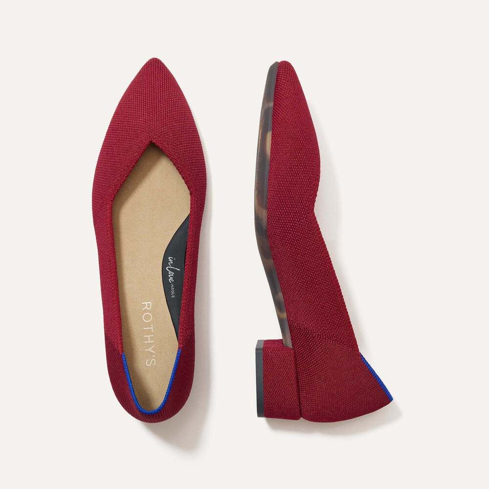 Rothy's The High Point - Autumn Red Size 8.5